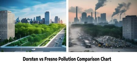 Dorsten vs Fresno Pollution Comparison Chart